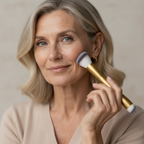 2-i-1-borste för foundation och concealer